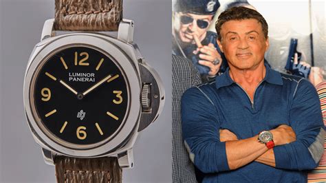 stallone panerai expendables|sylvester stallone panerai light.